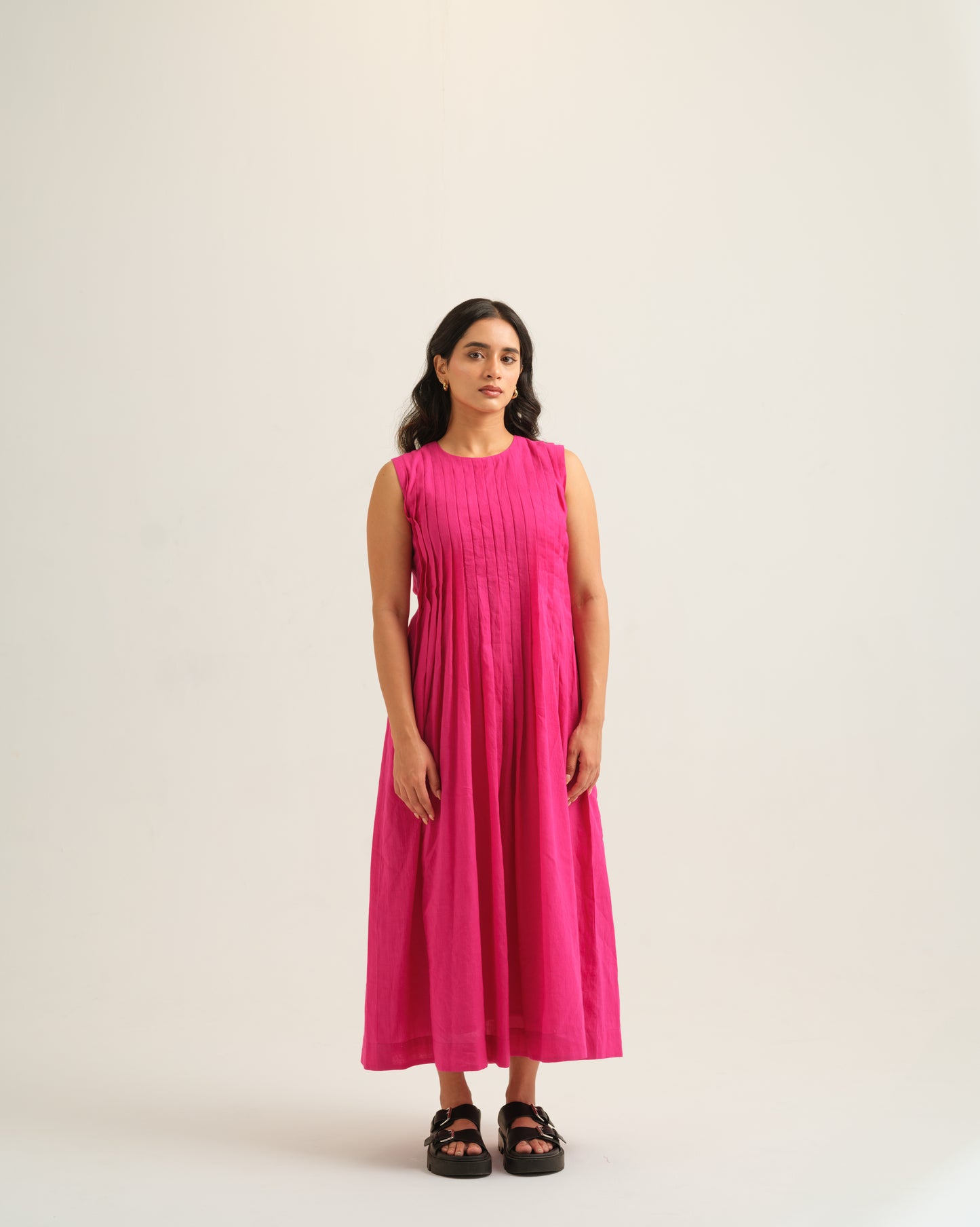 Tara Pleated Dress