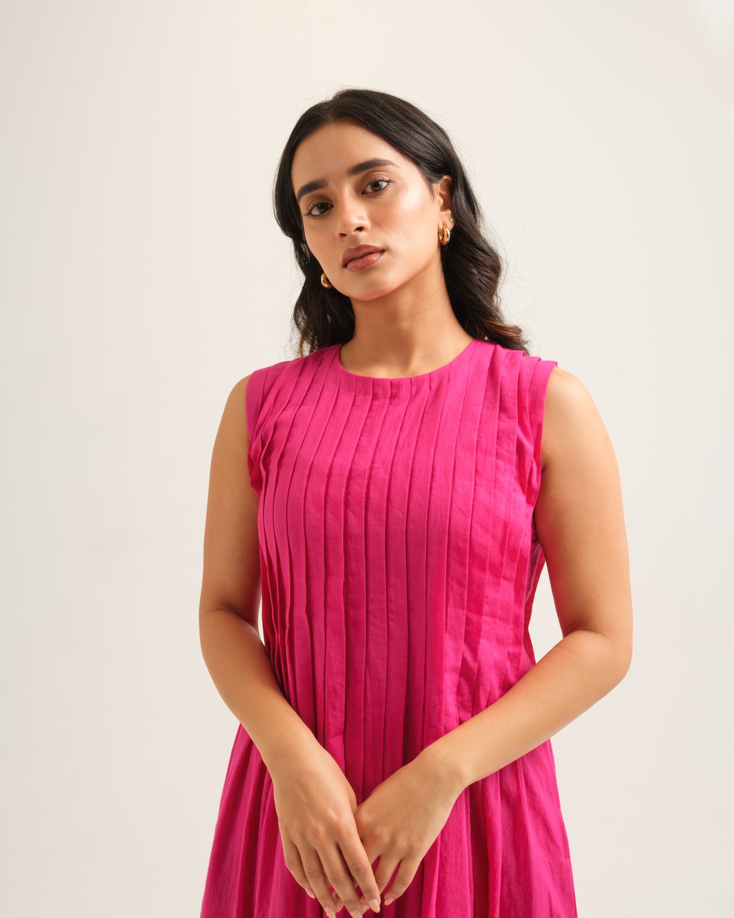 Tara Pleated Dress