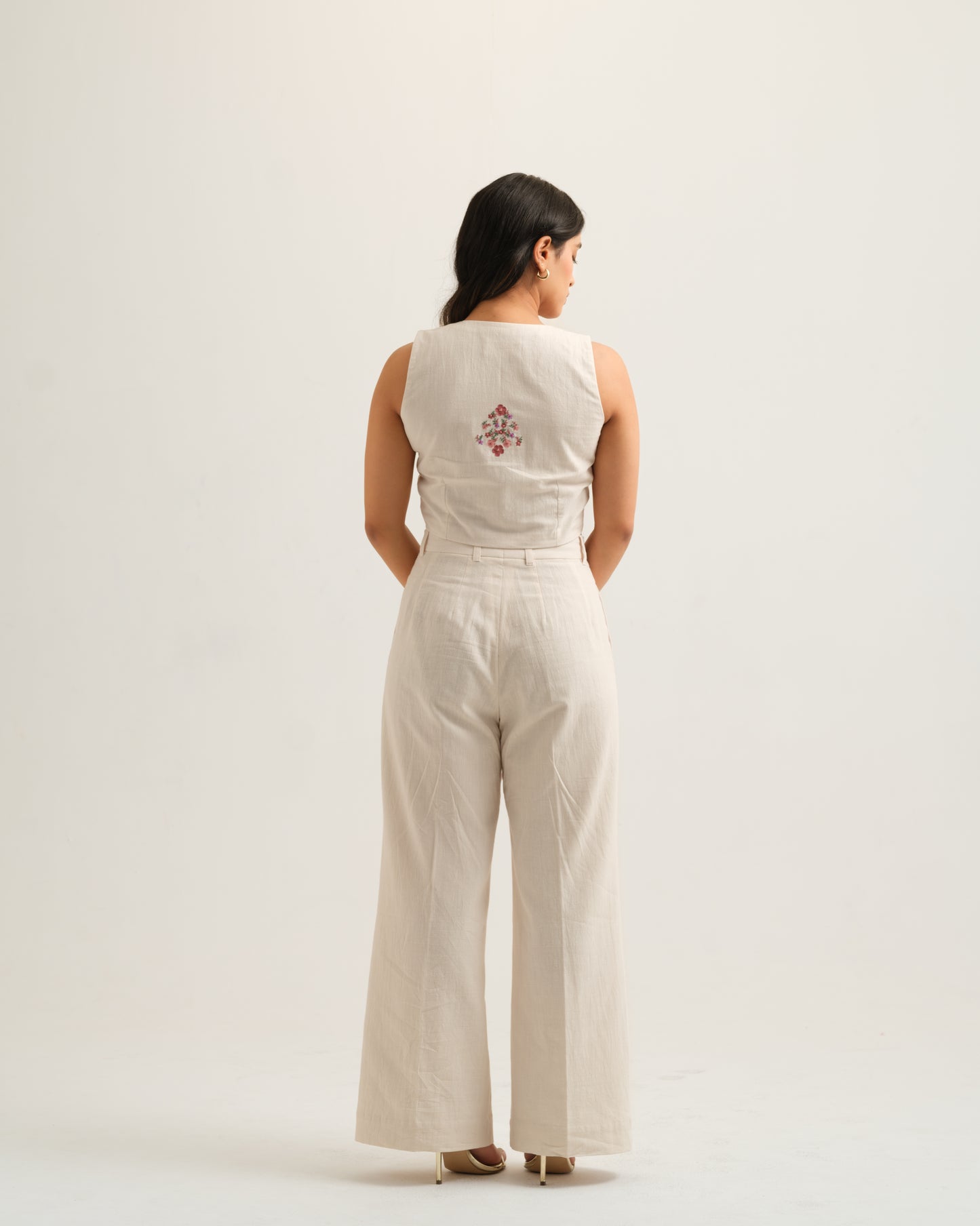 Adira Vest + Pleated Trousers